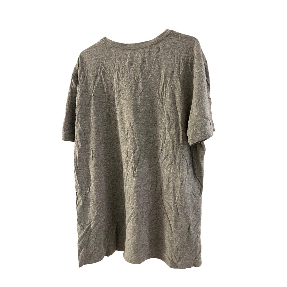 Nike Football T-Shirt Mens Large Gray Excellent Athletic Cut Graphic Tee - Picture 5 of 7
